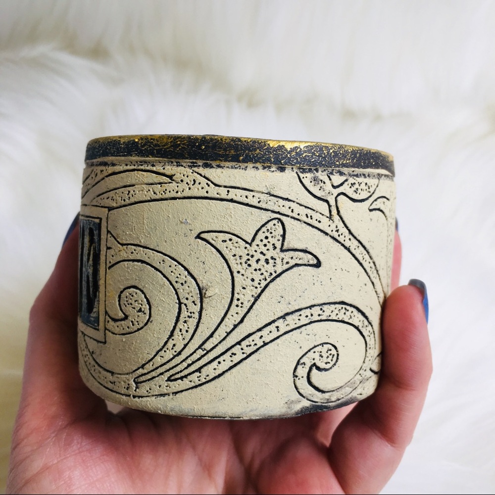 Love 💕 votive candle 🕯 holder candlestick gold - Picture 6 of 7
